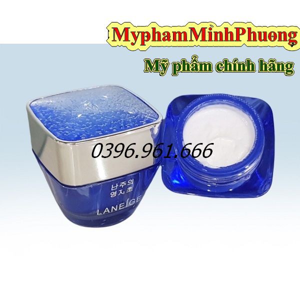 Bộ mỹ phẩm Laneige Xanh 5in1 mờ nám, trắng da