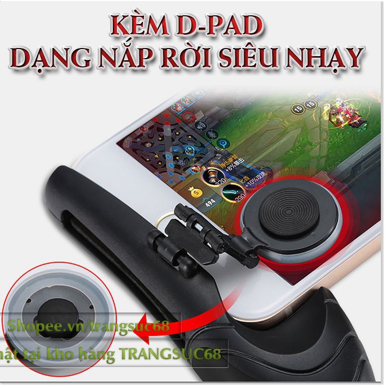 Gamepad cho điện thoại chơi LIÊN QUÂN MOBILE - PUBG - Tay cầm chơi game kẹp cho điện thoại (GAMEPAD.GL01)