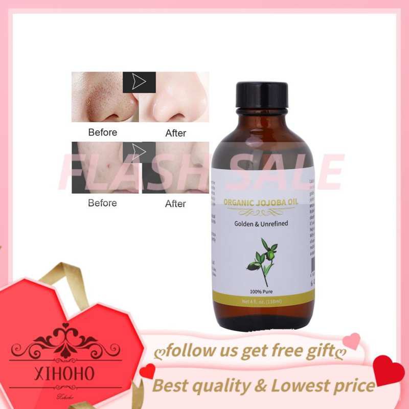 (Hàng Mới Về) Tinh Dầu Jojoba Hữu Cơ Thiên Nhiên Dưỡng Ẩm Chăm Sóc Tóc 118ml