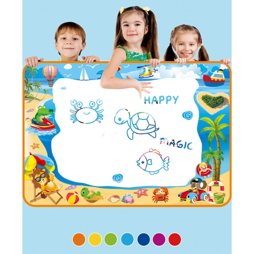 Water Drawing Mat - Tạo Cảm Hứng Nghệ Thuật Cho Bé - Home and Garden