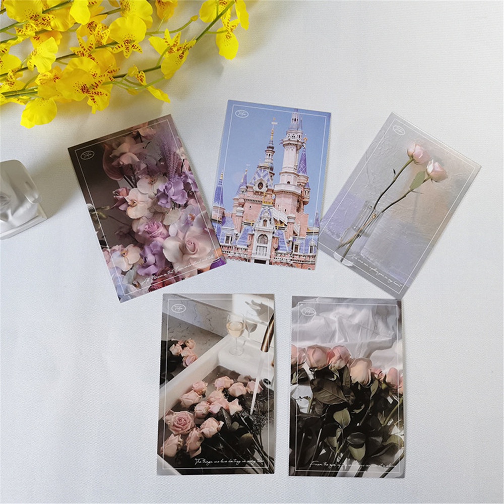 Set 30 thẻ ảnh trang trí tường phong cách Nhật Bản đơn giản