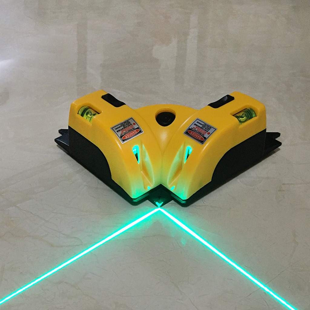 Thước ke góc vuông Laser máy đo góc vuông 90 độ bằng tia Laser đa năng.