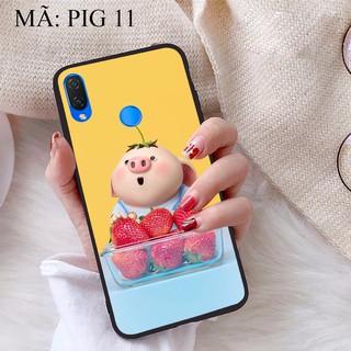 Ốp lưng Huawei Nova 3i viền dẻo TPU BST Pig Cute