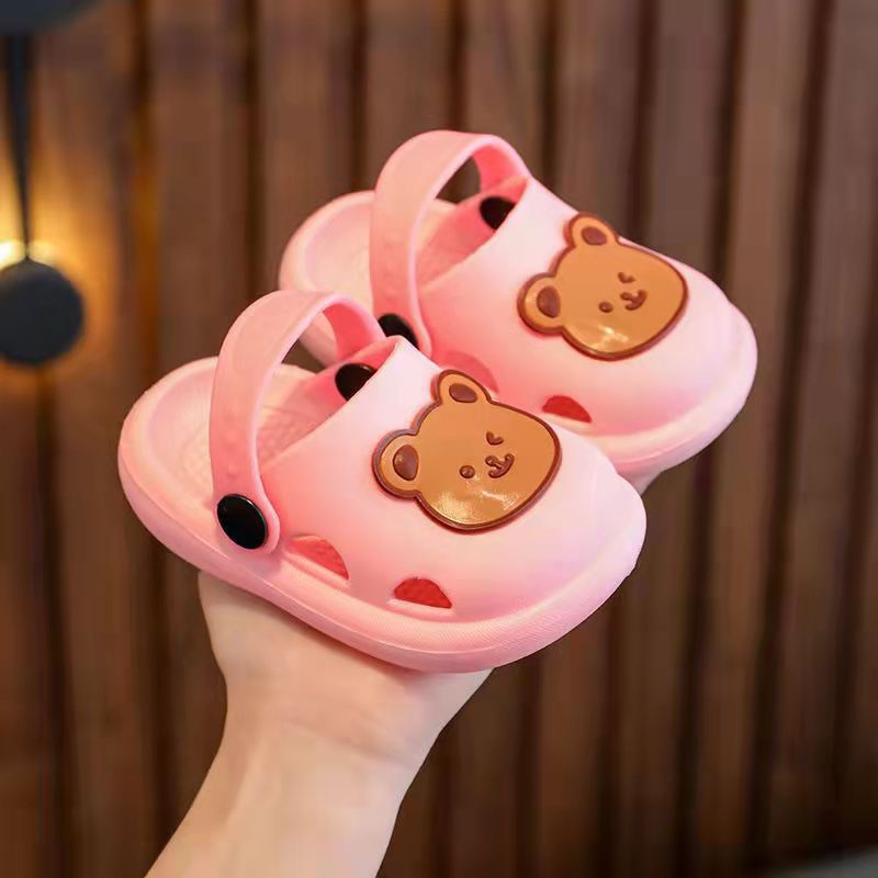 Dép Sục Cross Hình Gấu Chất Liệu Nhựa Eva Bền Đẹp Cao Cấp Nhiều Màu Sắc Và Hình Dễ Thương Cho Bé Trai Bé Gái CÓ VID