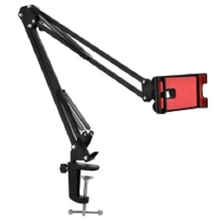 Giá đỡ điện thoại,ipad kẹp đầu giường, cạnh bàn đa năng xoay 360 độ điều chỉnh mọi góc độ kẹp điện thoại