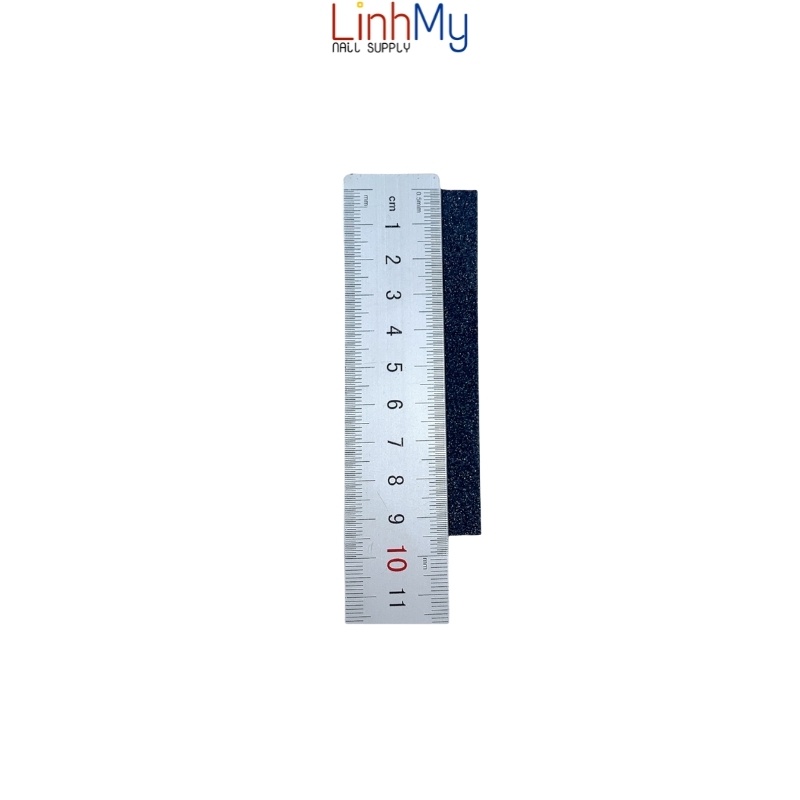 Set 10 cục phao chà móng buffer dũa móng màu cam đen loại to