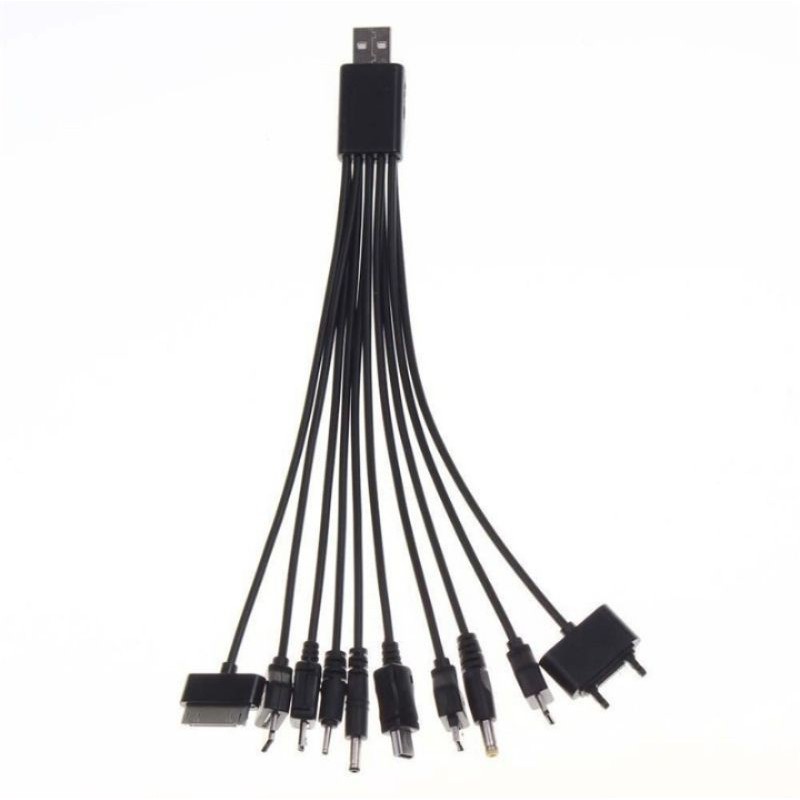 DÂY CÁP KẾT NỐI ĐA NĂNG 10 TRONG 1 KẾT NỐI USB SẠC DỮ LIỆU V