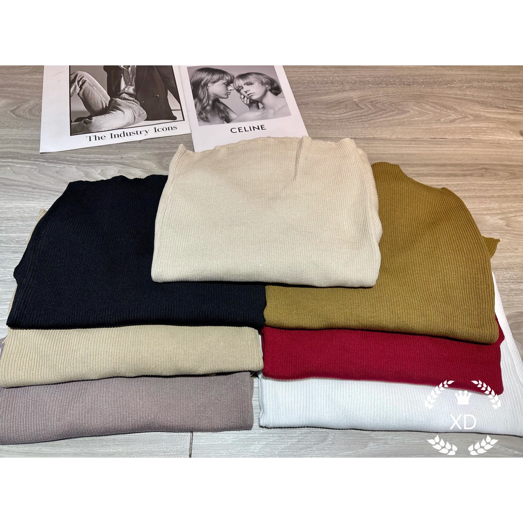 Áo len tăm tay dài, áo len nữ bệt vai phom chuẩn xinh chất len đẹp phong cách trẻ trung mix gì cũng hợp hàng loại 1 | BigBuy360 - bigbuy360.vn