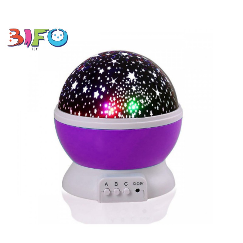 Đồ chơi trẻ em đèn chiếu sao tự xoay tròn thần kỳ 360 Star Master pro