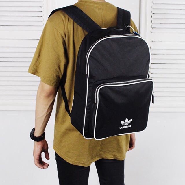 (ảnh thật) Balo Adidas Originals Classic Backpack - Hàng xuất xịn Full tem Tag - DJ0881