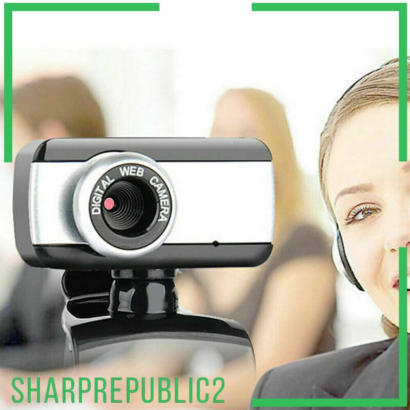 Webcam Xoay Được Sharprepublic2 Mới Cho Pc Laptop Notebook | BigBuy360 - bigbuy360.vn