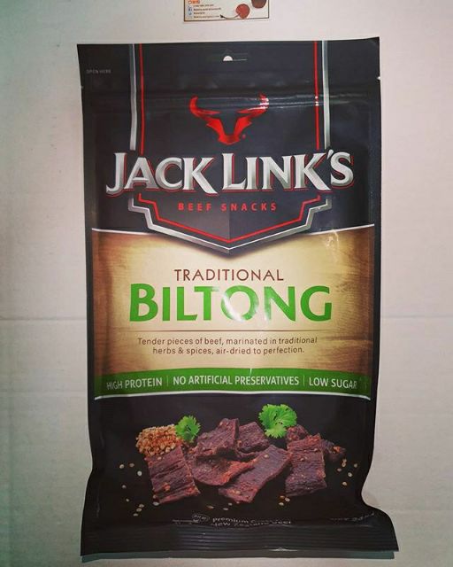 Thịt Khô bò Newzeland Jack Link's hương vị mới (tăng cơ, giảm mỡ/ăn Keto)