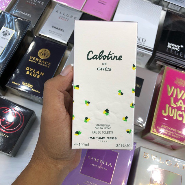 Nước hoa Cabotine màu xanh 100ml