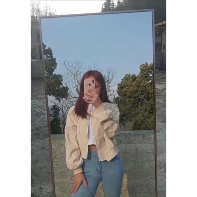 Áo khoác Bomber CROPTOP cho các nàng yêu đây ạ