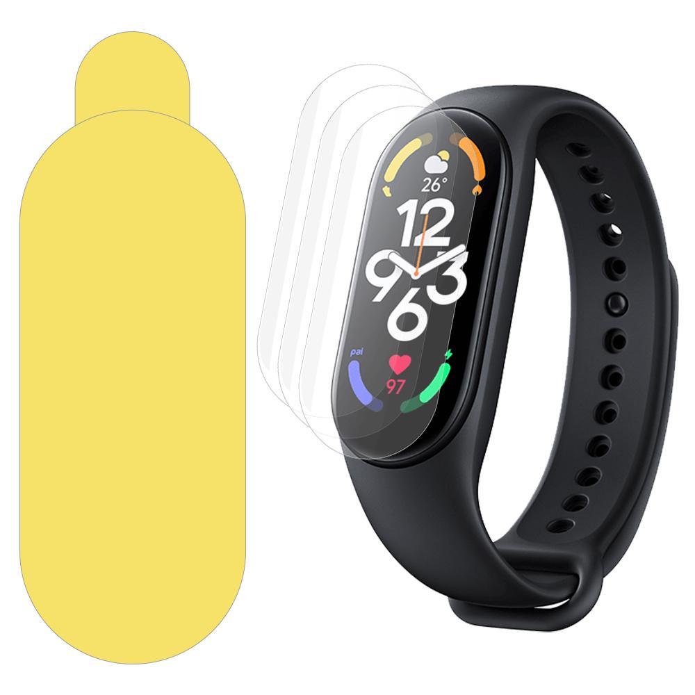 BTLIMER Set 5 MiếNg DáN TPU Trong SuốT ChốNg TrầY XướC Cho Xiaomi Mi Band 7