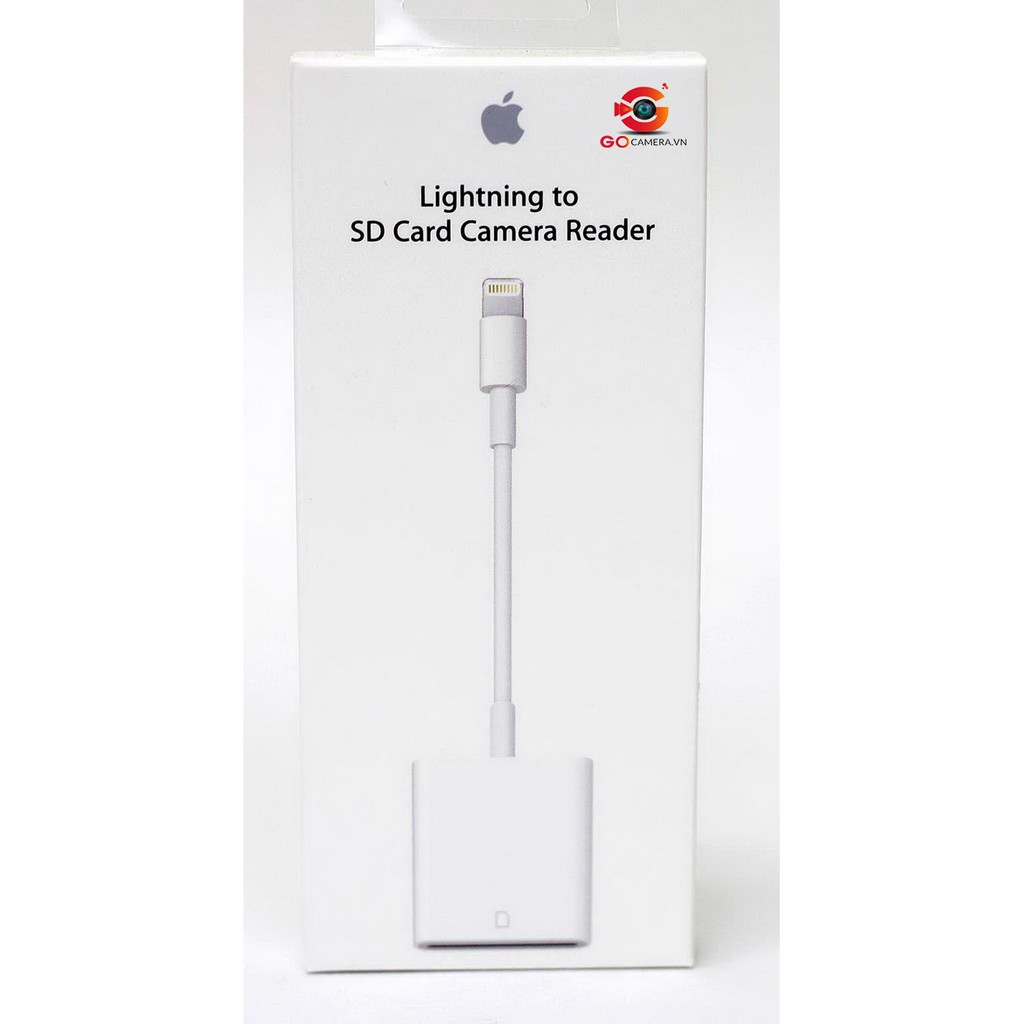 Cáp đọc thẻ nhớ Apple Lightning to SD Card Camera Reader (Chính hãng Apple)