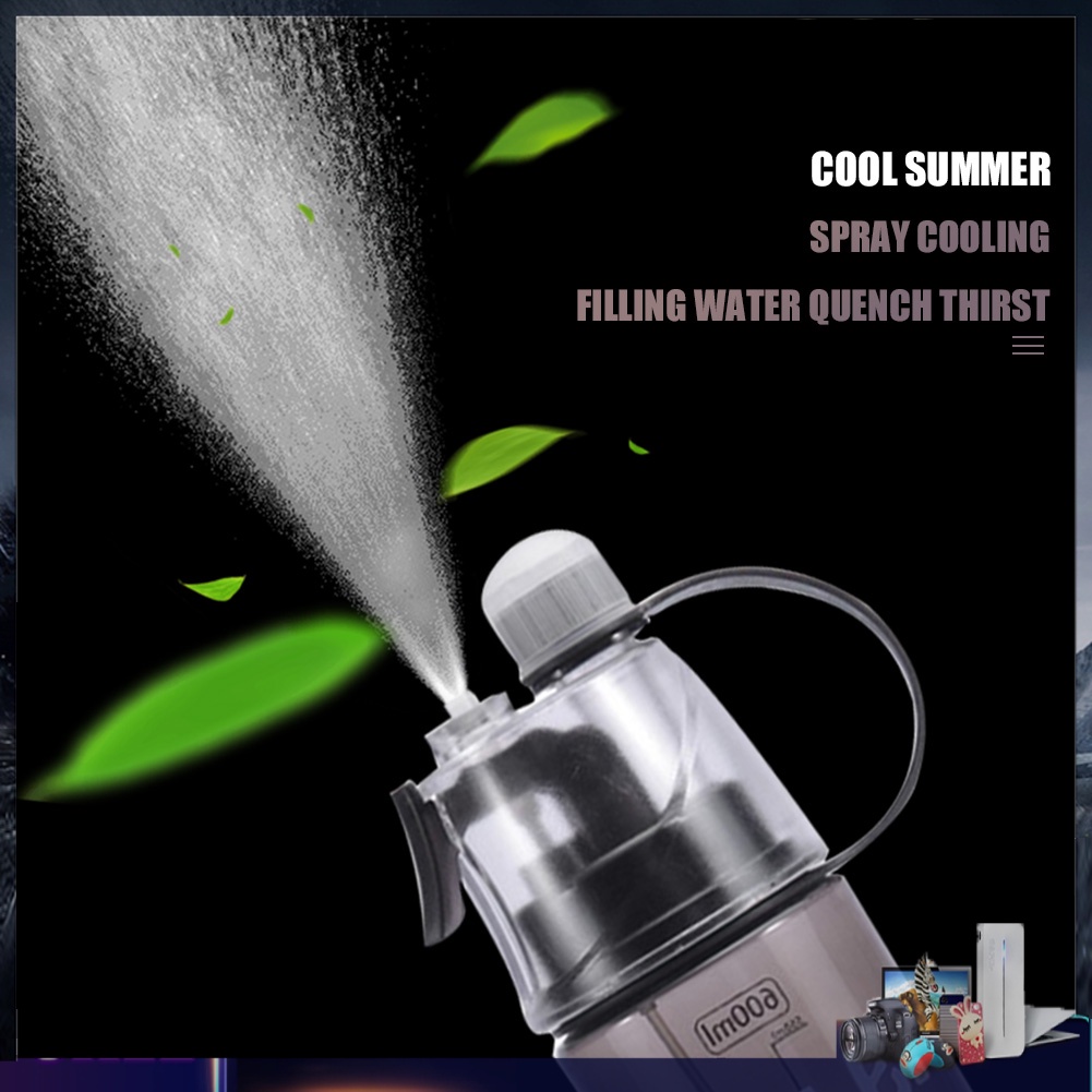 Bình đựng nước thể thao tiện dụng dung tích 600ml