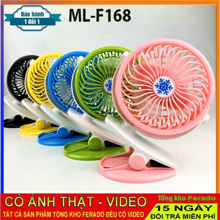 Quạt mini pin sạc cầm tay 3 chế độ [MẪU MỚI 2022]