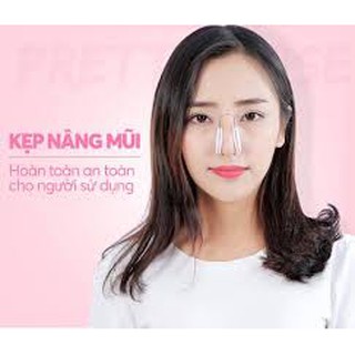 Kẹp nâng mũi loại tốt đệm silicon mềm dẻo trong suốt - Mekien87