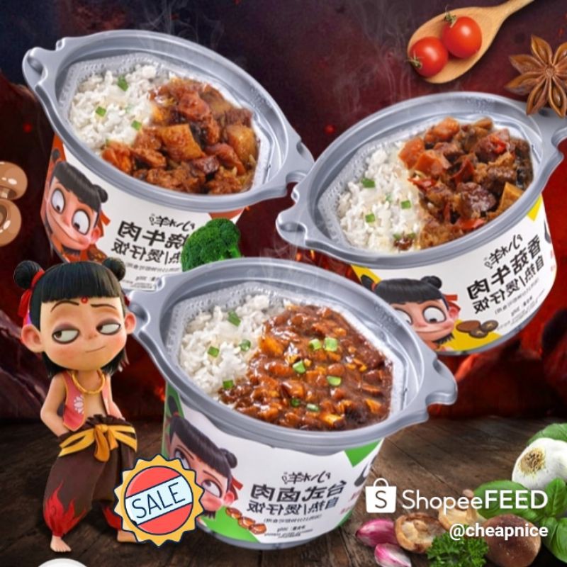 [Mã 156FMCGSALE hoàn 8% đơn 500K] Cơm Tự Sôi Ăn Liền 💯💯 NATRA, Cơm Tự Xôi Nhiều Thịt ( TẶNG KEM YAKULT ) | BigBuy360 - bigbuy360.vn