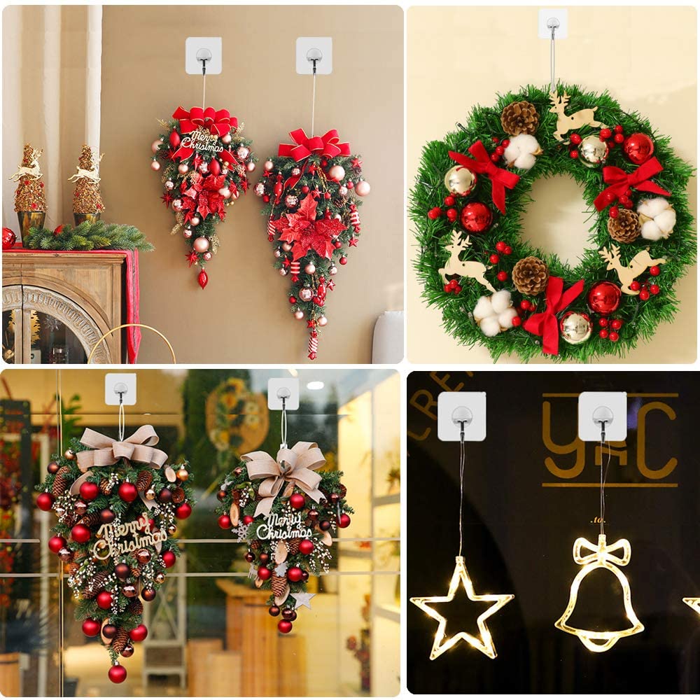 8 Móc treo đồ 15 pounds 180 độ tiện lợi chất lượng cao