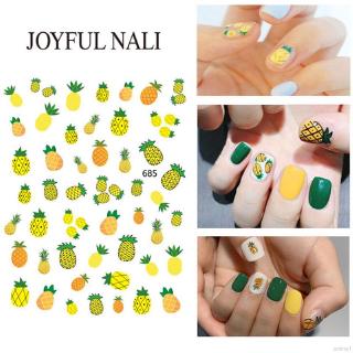 [Hàng mới về] Sticker Dán Móng Hình Trái Cây 3d