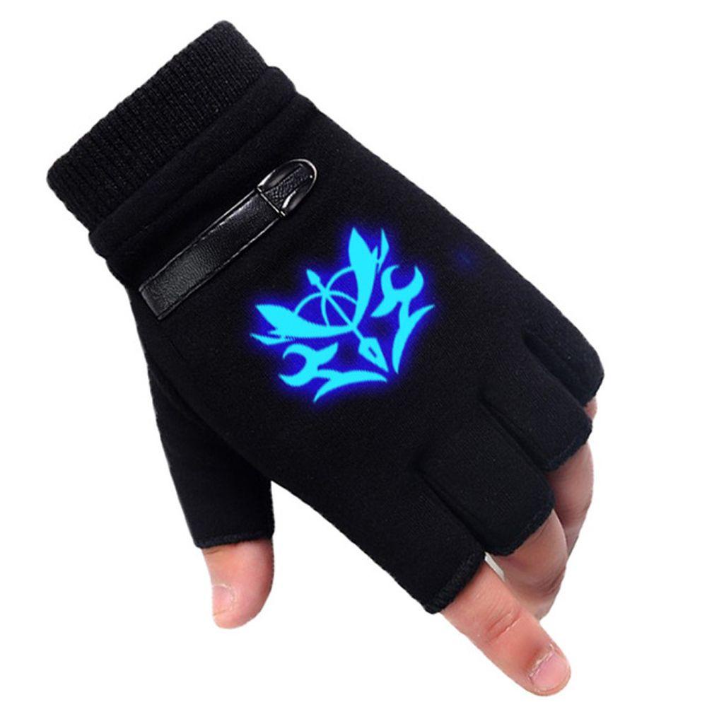 Găng Tay Cosplay Nhân Vật Hoạt Hình Naruto Chất Liệu Cashmere Dày Dặn