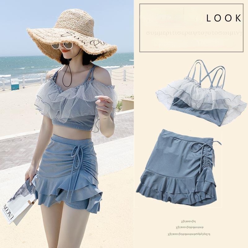 Bộ đồ bơi bikini phong cách Nhật Bản dễ thương quyến rũ cho nữ