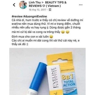 Mascara dưỡng mi 8 in 1 Eveline Nga