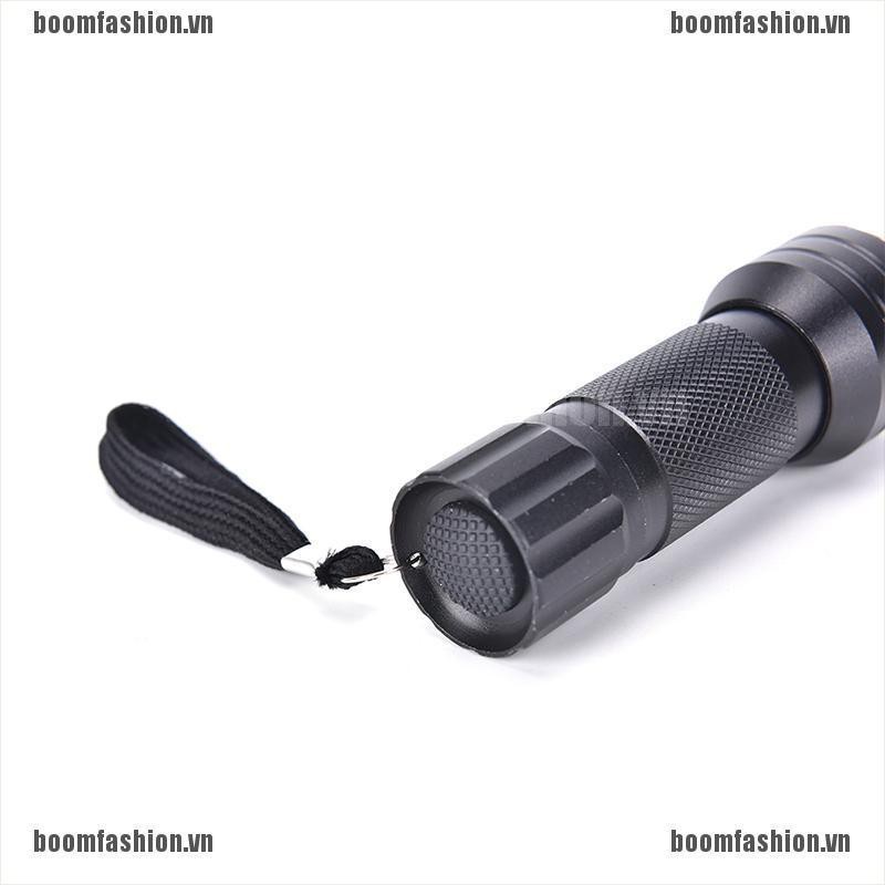 Đèn pin LED UV ánh sáng tím đa chức năng tiện dụng