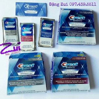 Hộp 20 miếng dán trắng răng Crest 3D White Professional