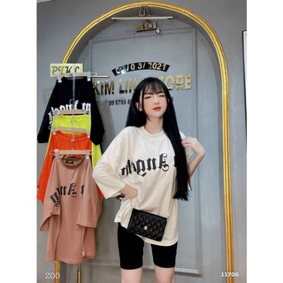 SET ÁO THUN KÈM QUẦN LEGGING NGỐ (KÈM VIDEO HÌNH THẬT)