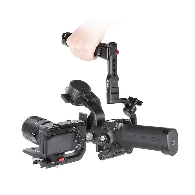 UURig R083 - Tay Cầm Quay Phim Đa Năng Có Thể Gập Lại Cho DJI Ronin RSC2/RS2 & Máy Ảnh Cầm Tay - Hàng Chính Hãng