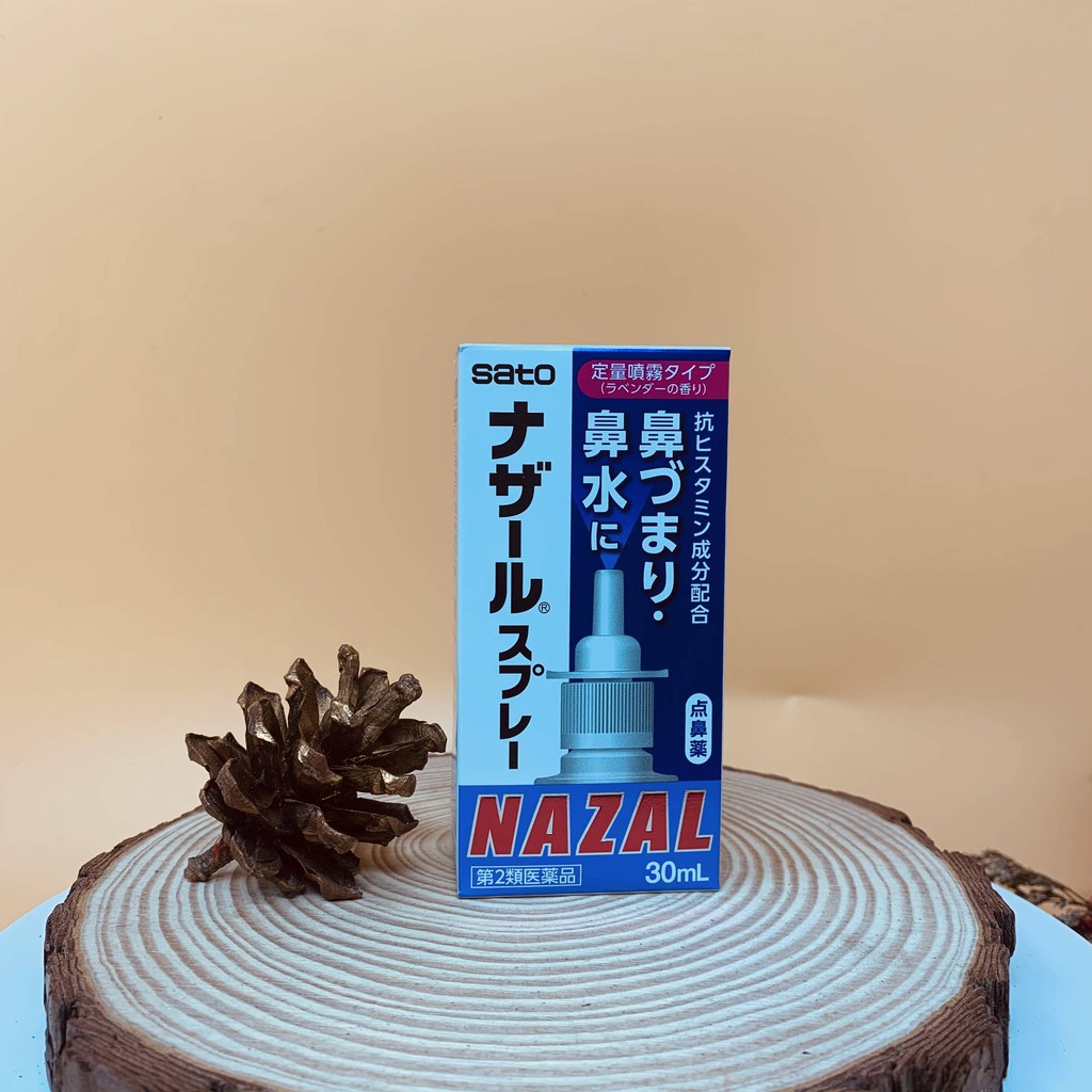 Xịt Nazal Sato 30ml hàng Nhật nội địa xịt oải hương xịt nhỏ giọt Nazal LIKE TOKYO