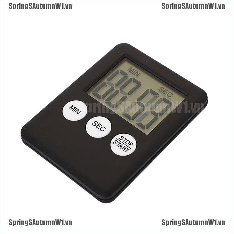 [Spring] Large LCD Digital Kitchen Cooking Timer Count Down Up Clock Alarm Magnetic [VN]