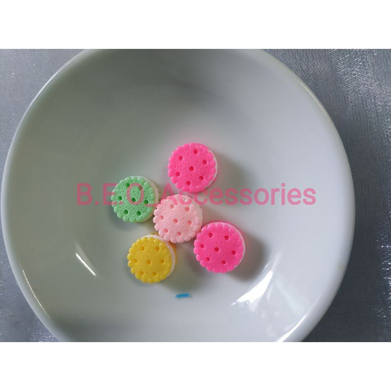 (BN76) charm bánh quy nguyên liệu trang trí ốp điện thoại