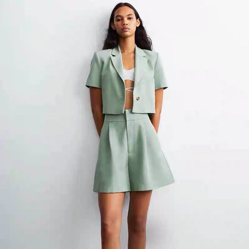 Set áo khoác lửng Zara xuất (ảnh cận chất)