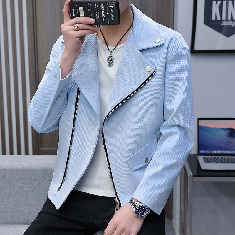 Áo khoác dạ nam dáng ngắn phong cách hàn quốc lịch lãm hàng cao cấp