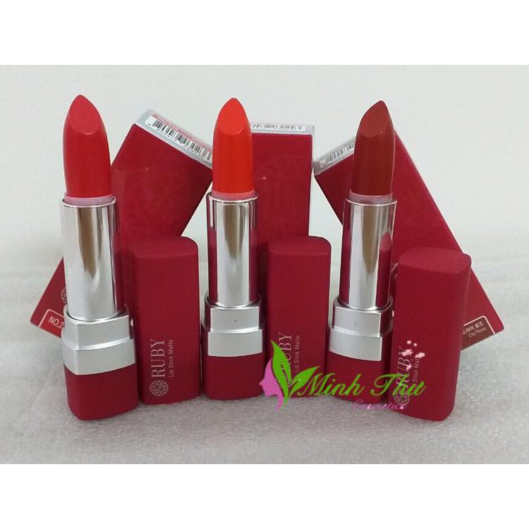 Son RUBY Lip Stick Matte - dưỡng mềm lâu trôi