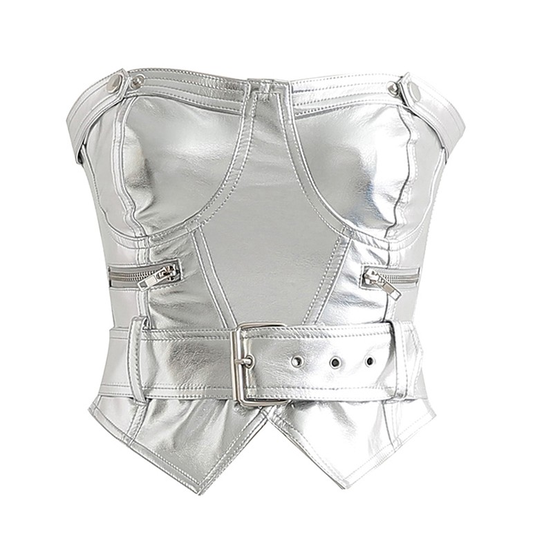 Áo ống da kèm nịt (SẴN M) | BigBuy360 - bigbuy360.vn