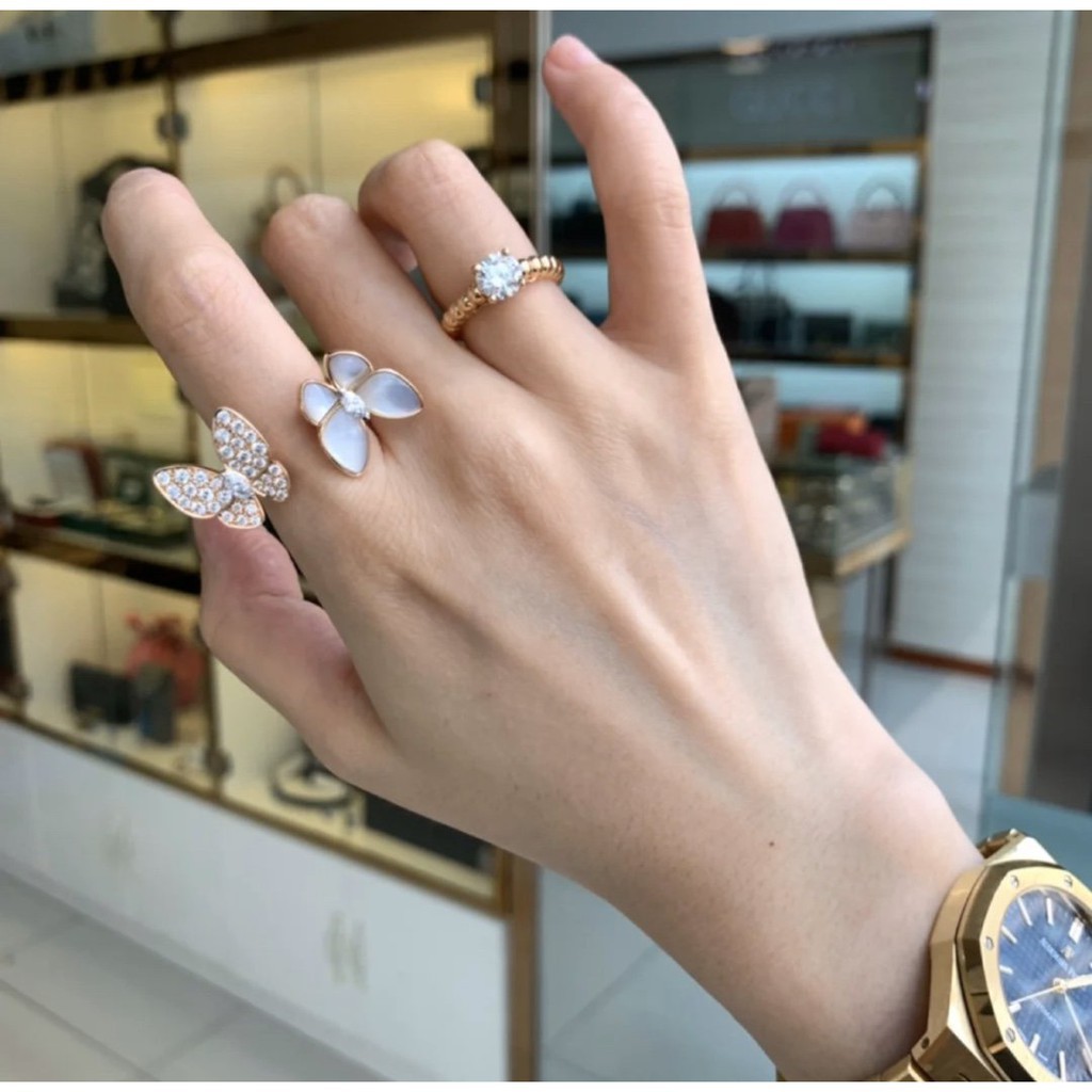 Nhẫn đeo tay đính đá thời trang cho nữ