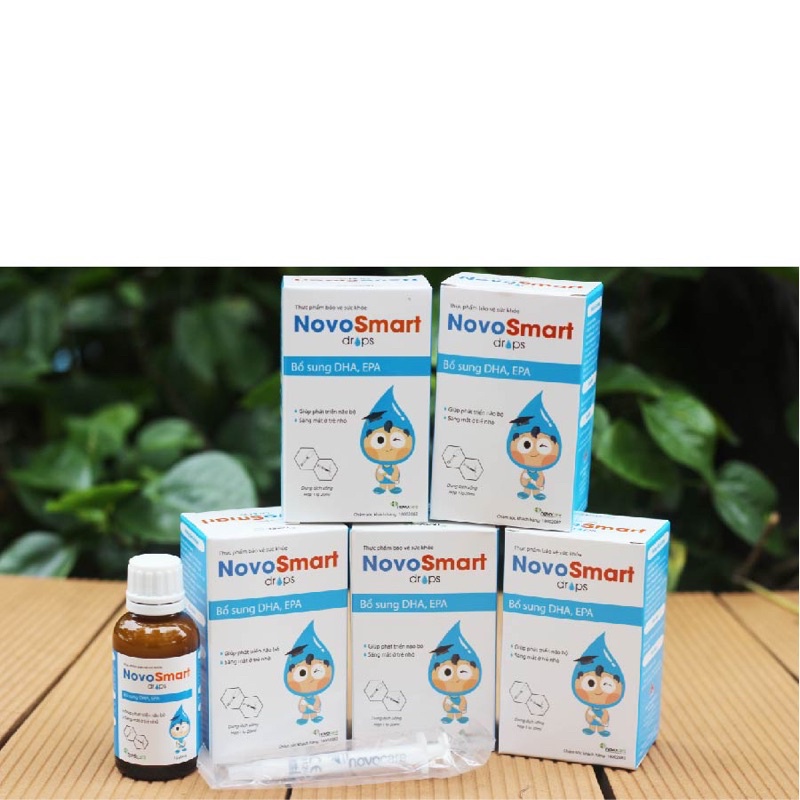 ✅ Novosmart Bổ Sung DHA, EPA Nhỏ Giọt, Không Tanh, Giúp Bé Thông Minh, Phát Triển Não Bộ Toàn Diện