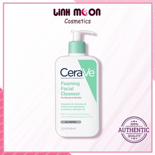 Sữa rửa mặt Cerave Foaming Facial Cleanser cho da dầu