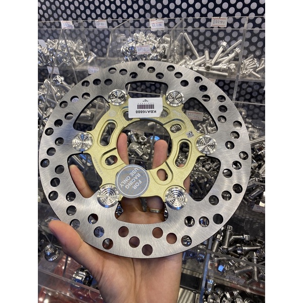 Đĩa thắng CTT lòng nhôm khoen INOX304 hot