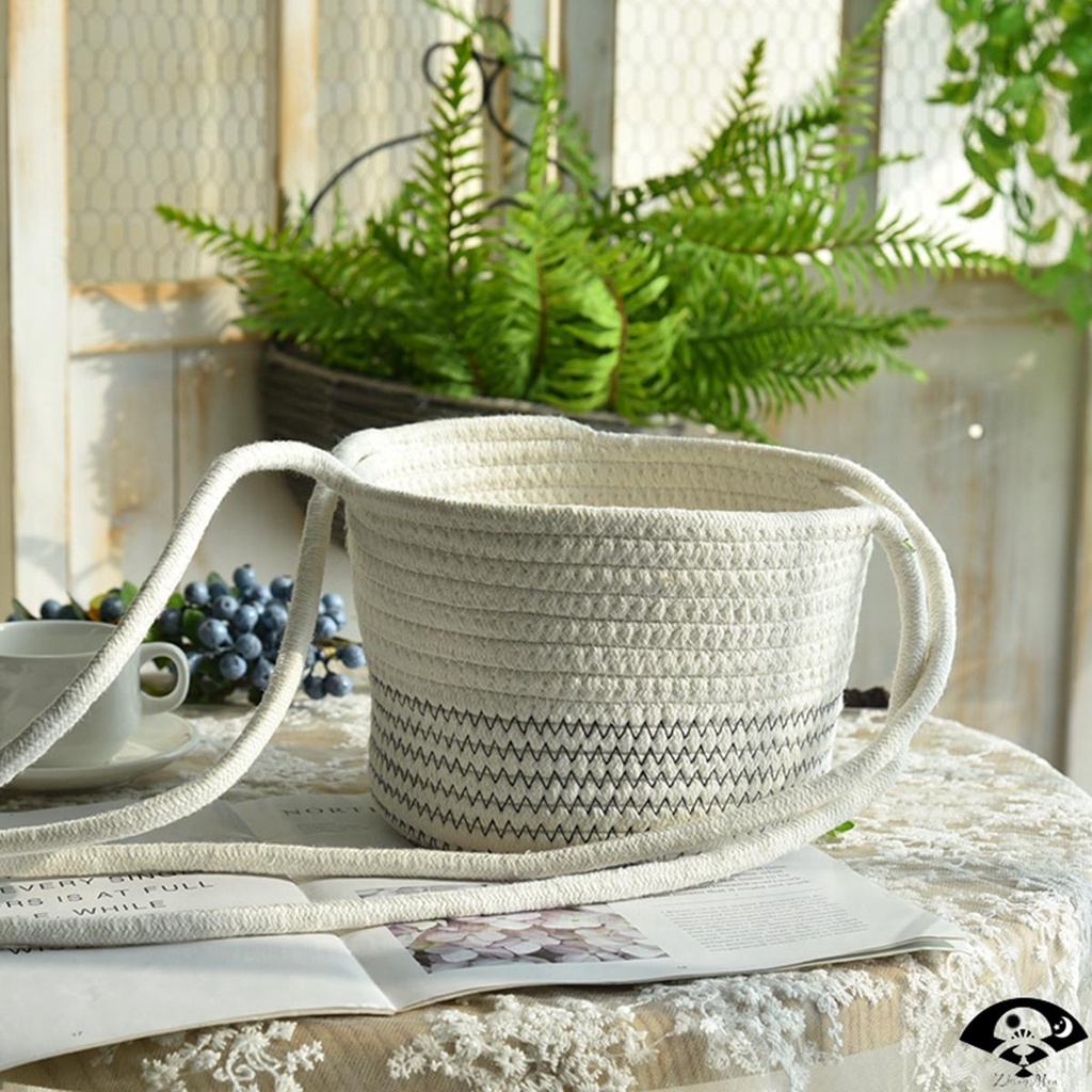 YIYU Chậu Hoa Treo Trang Trí Ban Công Tự Nhiên