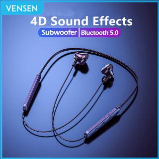 Tai nghe bluetooth đeo cổ có thời gian chạy dài tai nghe thể thao bluetooth 5.0