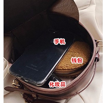 túi tròn nữ, túi đeo chéo da pu thời trang  TT 50 | BigBuy360 - bigbuy360.vn