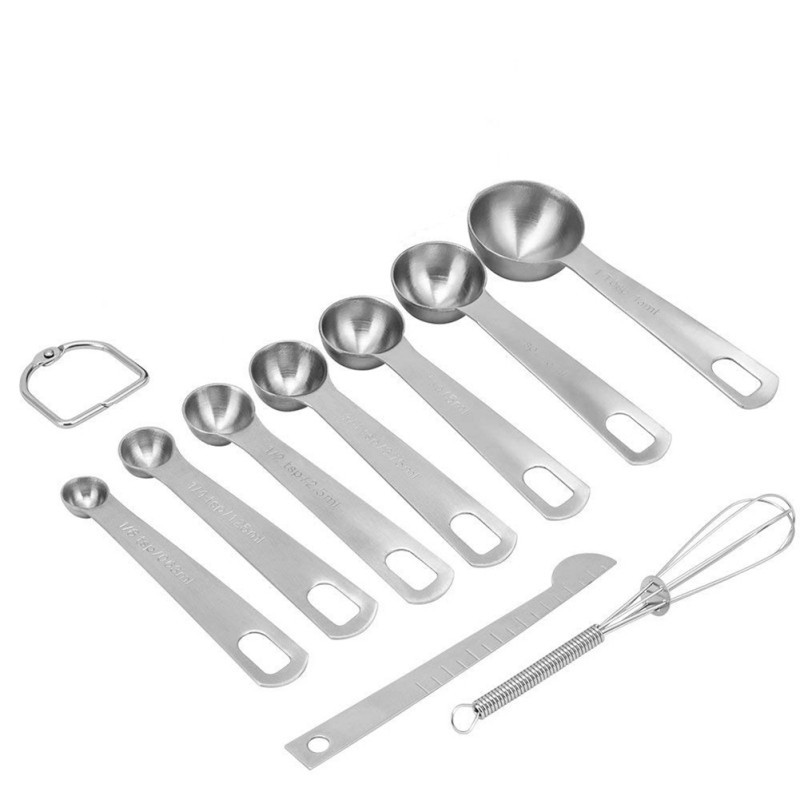Set muỗng đong gia vị bằng thép không gỉ