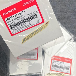 Tem Chữ 150i Honda Sh Chính Hãng cho các đời sh từ 2013 tới sh 2024 ( giá 1 đôi)
