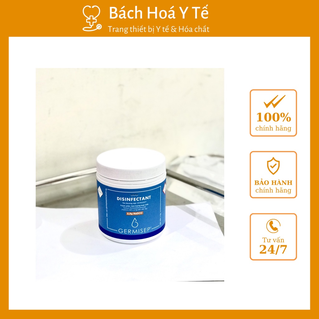 Viên nén khử khuẩn Germisep 2.5g